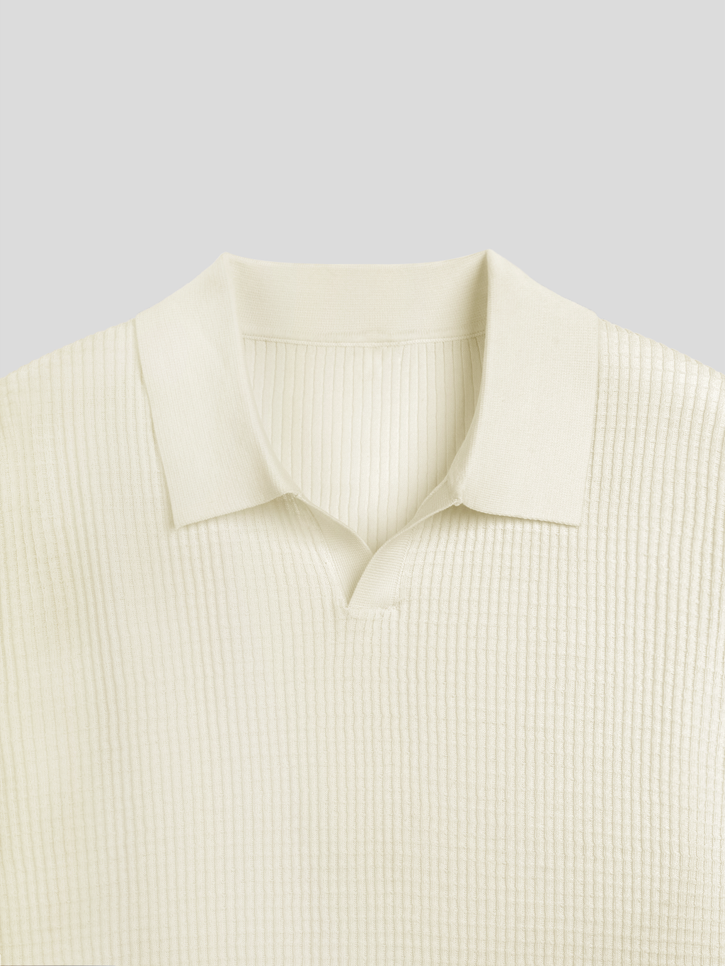 FlexKnit Active Knitted Buttonless Polo