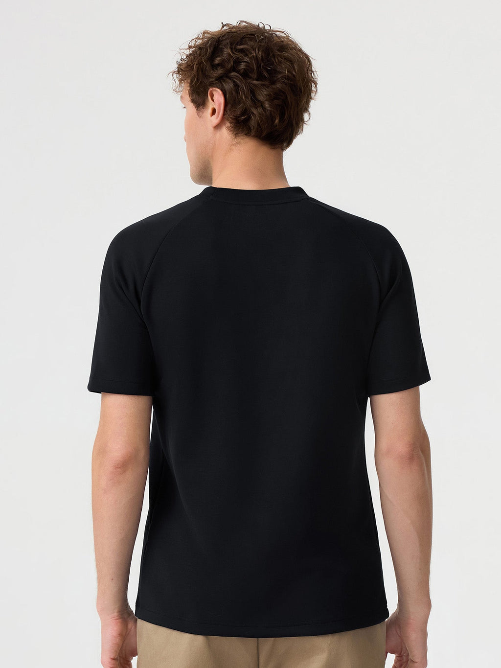 Modal Blend Short-Sleeve Raglan Tee
