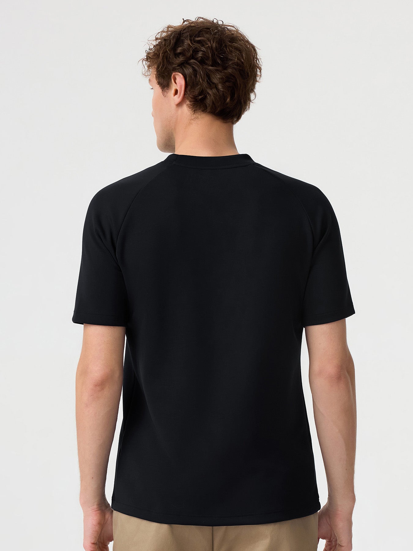 Modal Blend Short-Sleeve Raglan Tee