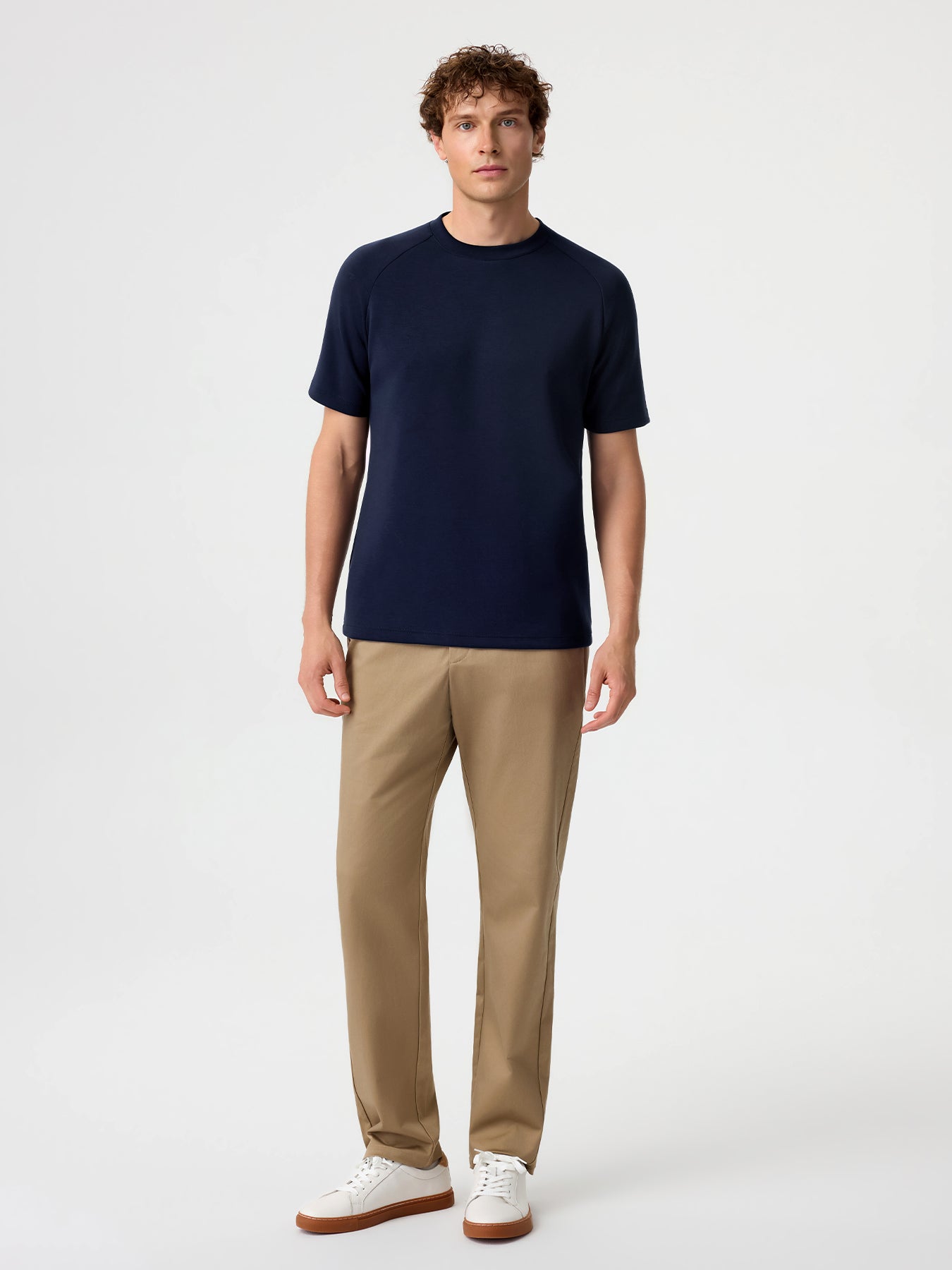 Modal Blend Short-Sleeve Raglan Tee