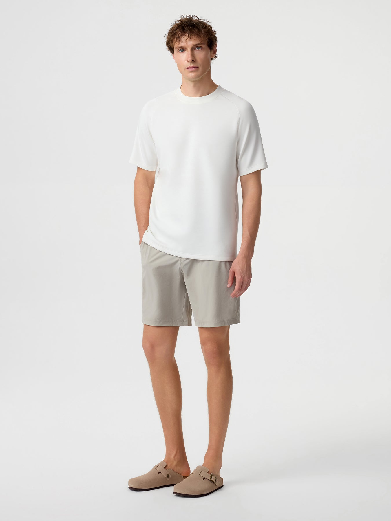 Modal Blend Short-Sleeve Raglan Tee