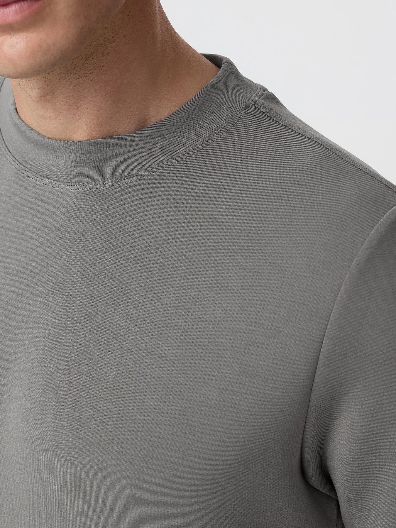 Modal Blend Short Sleeve Tee: Classic Fit