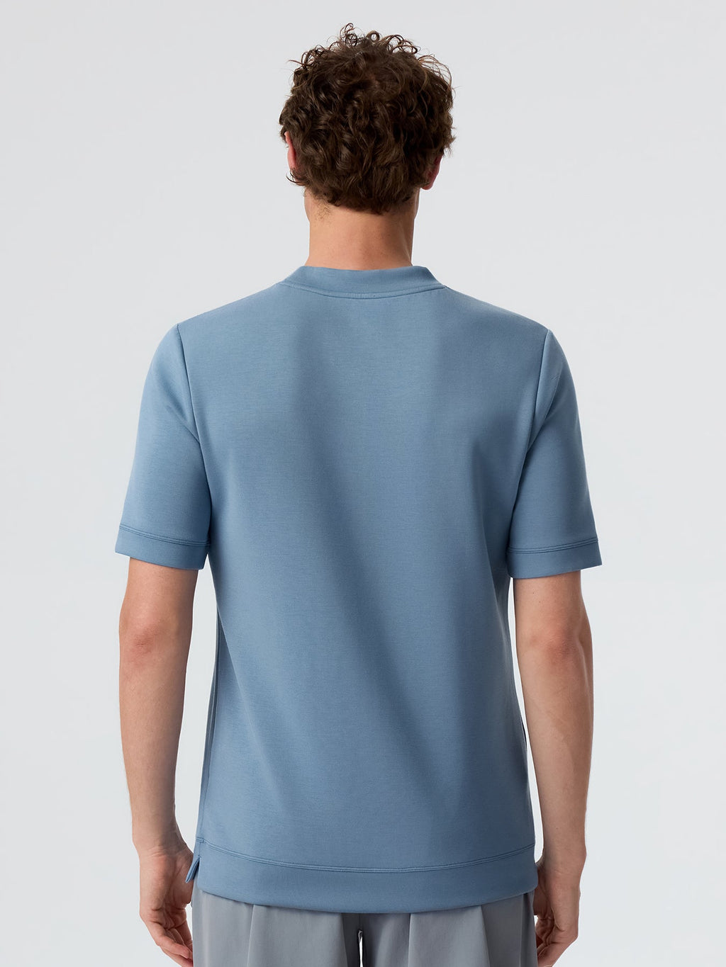 Modal Blend Short Sleeve Tee:Slim Fit