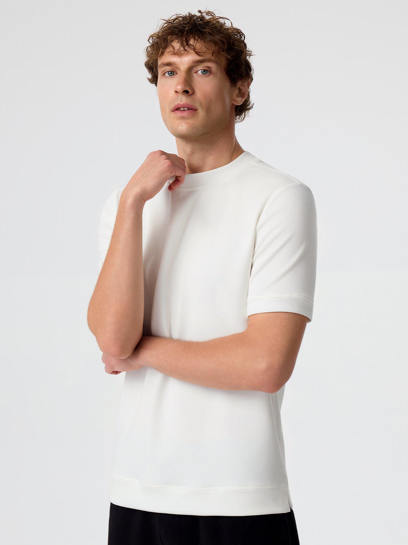 Modal Blend Short Sleeve Tee: Classic Fit