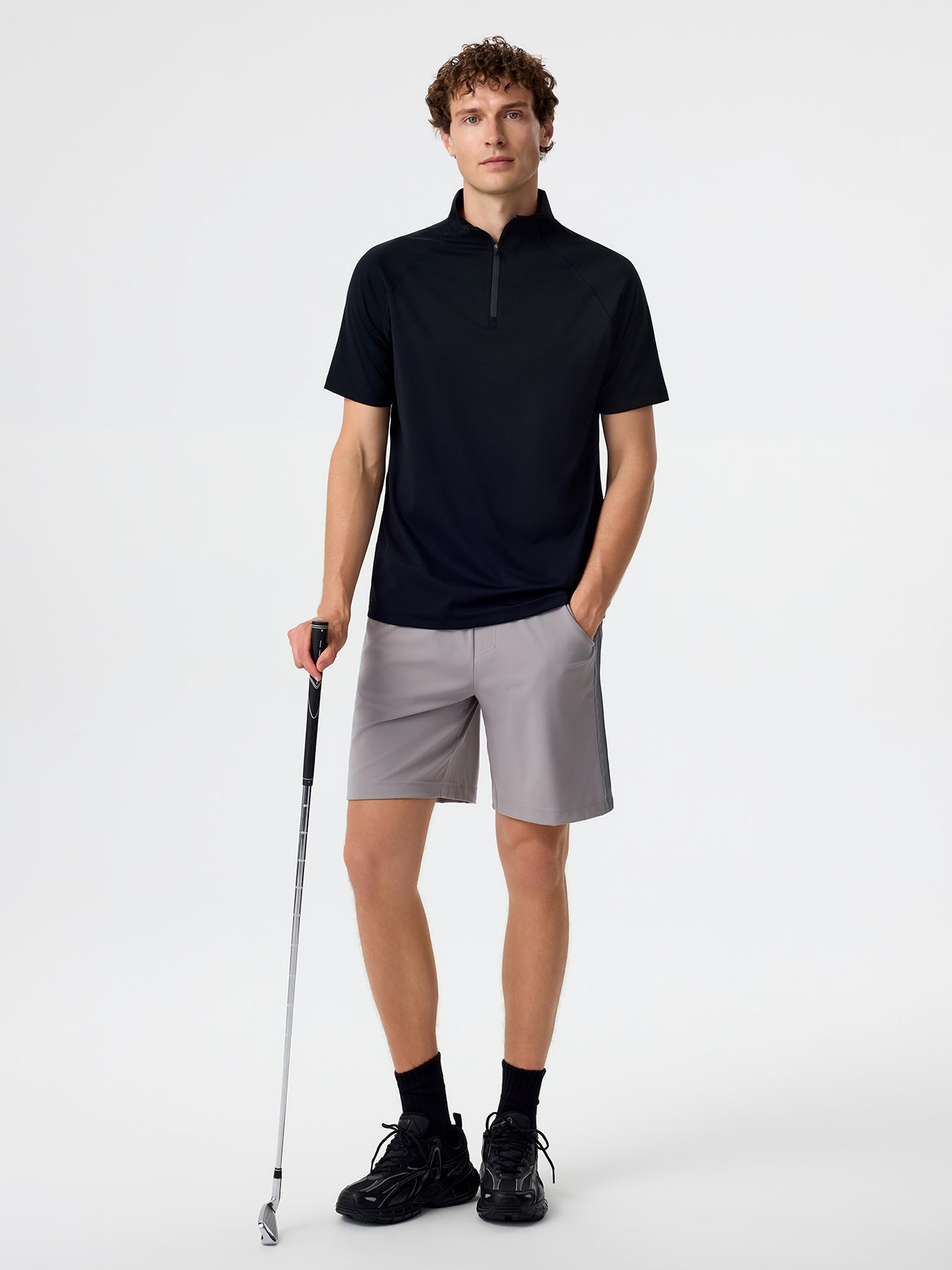 PerformancePro Half Zip Raglan Tee