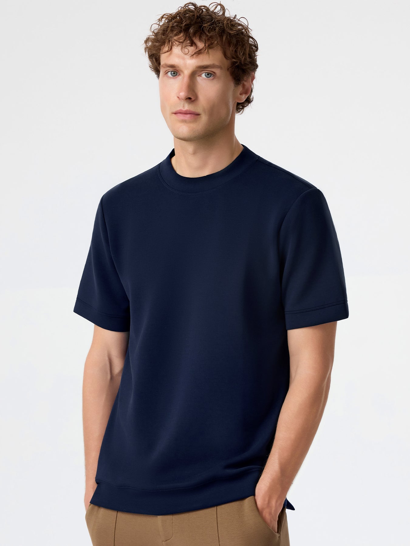 Modal Blend Short Sleeve Tee: Classic Fit