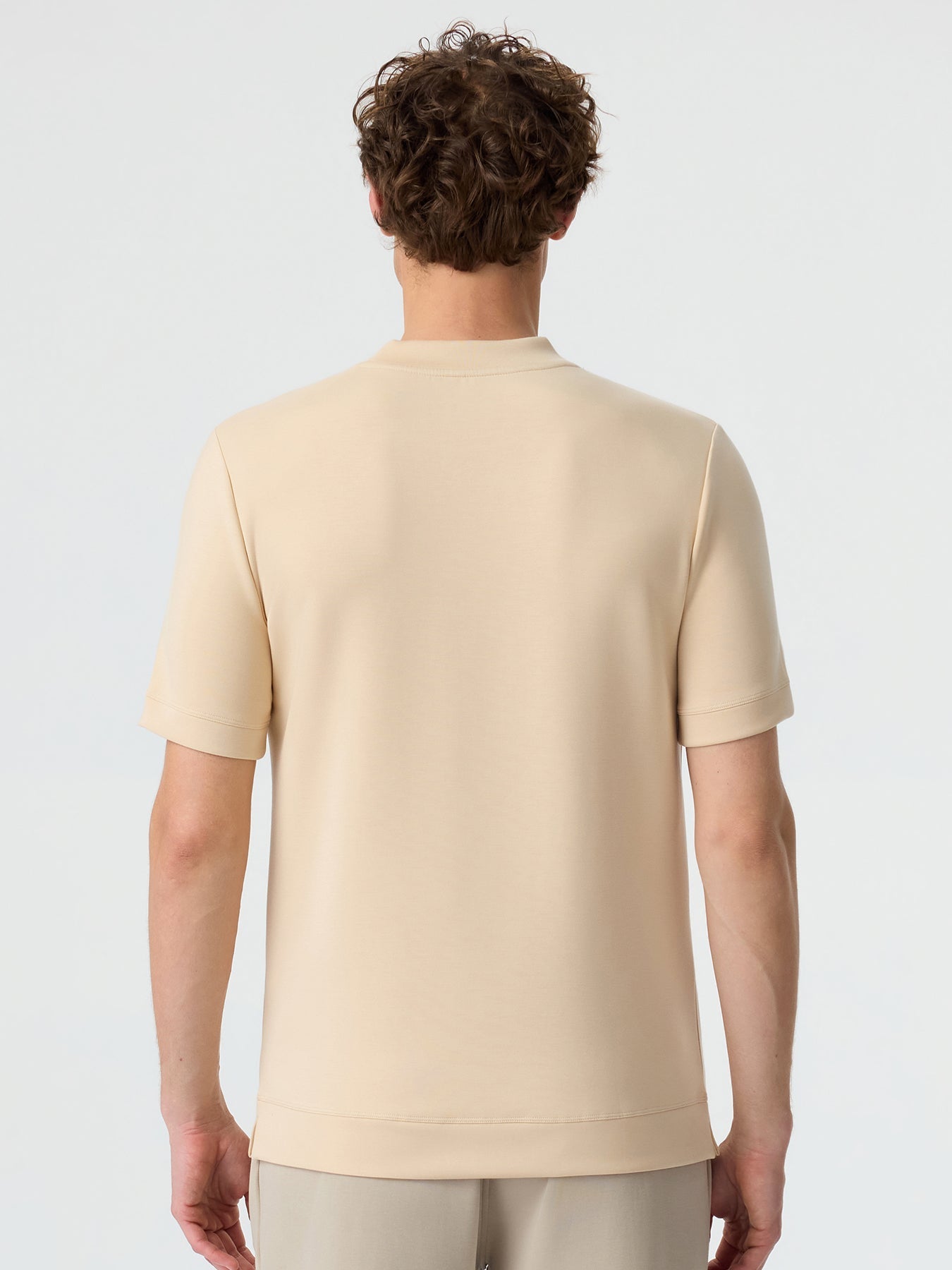 Modal Blend Short Sleeve Tee:Slim Fit