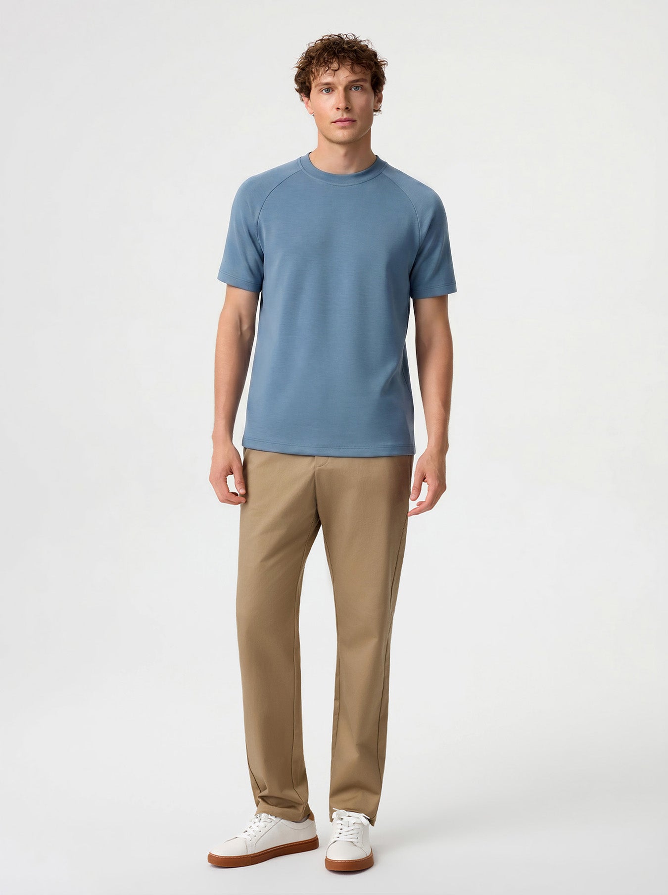 Modal Blend Short-Sleeve Raglan Tee