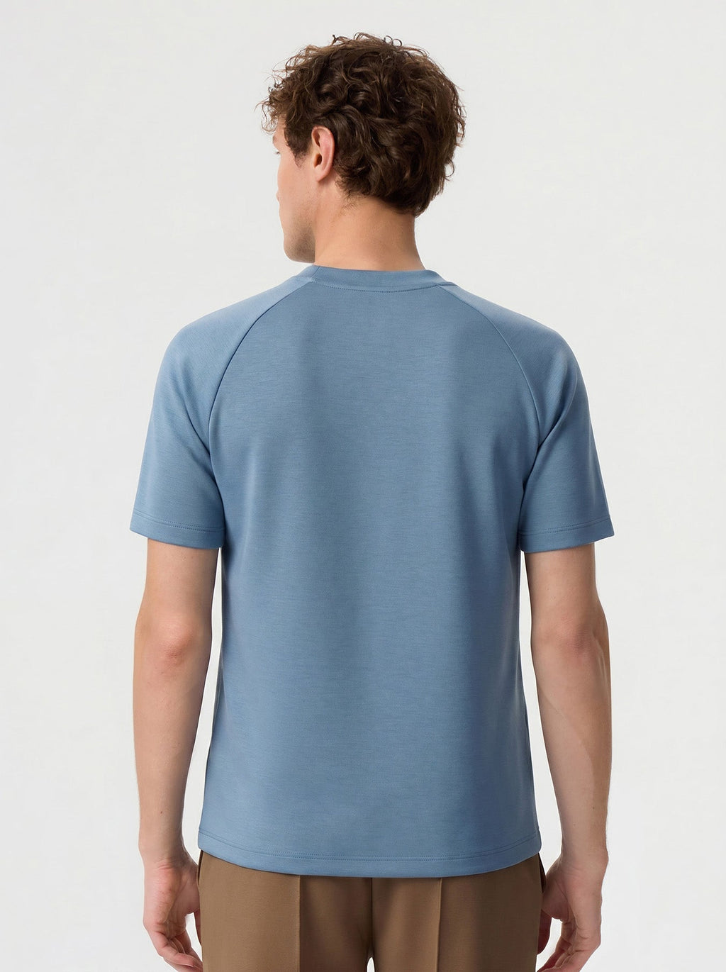 Modal Blend Short-Sleeve Raglan Tee