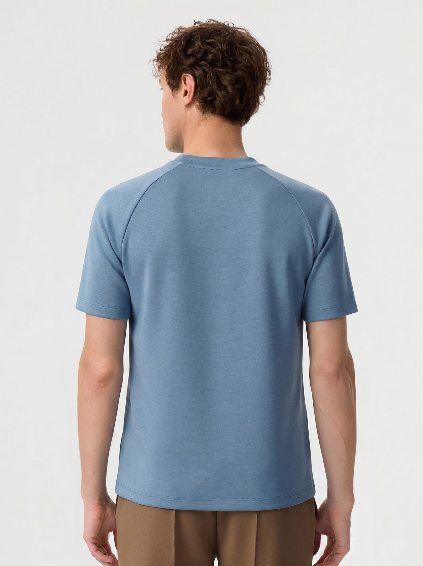 Modal Blend Short-Sleeve Raglan Tee