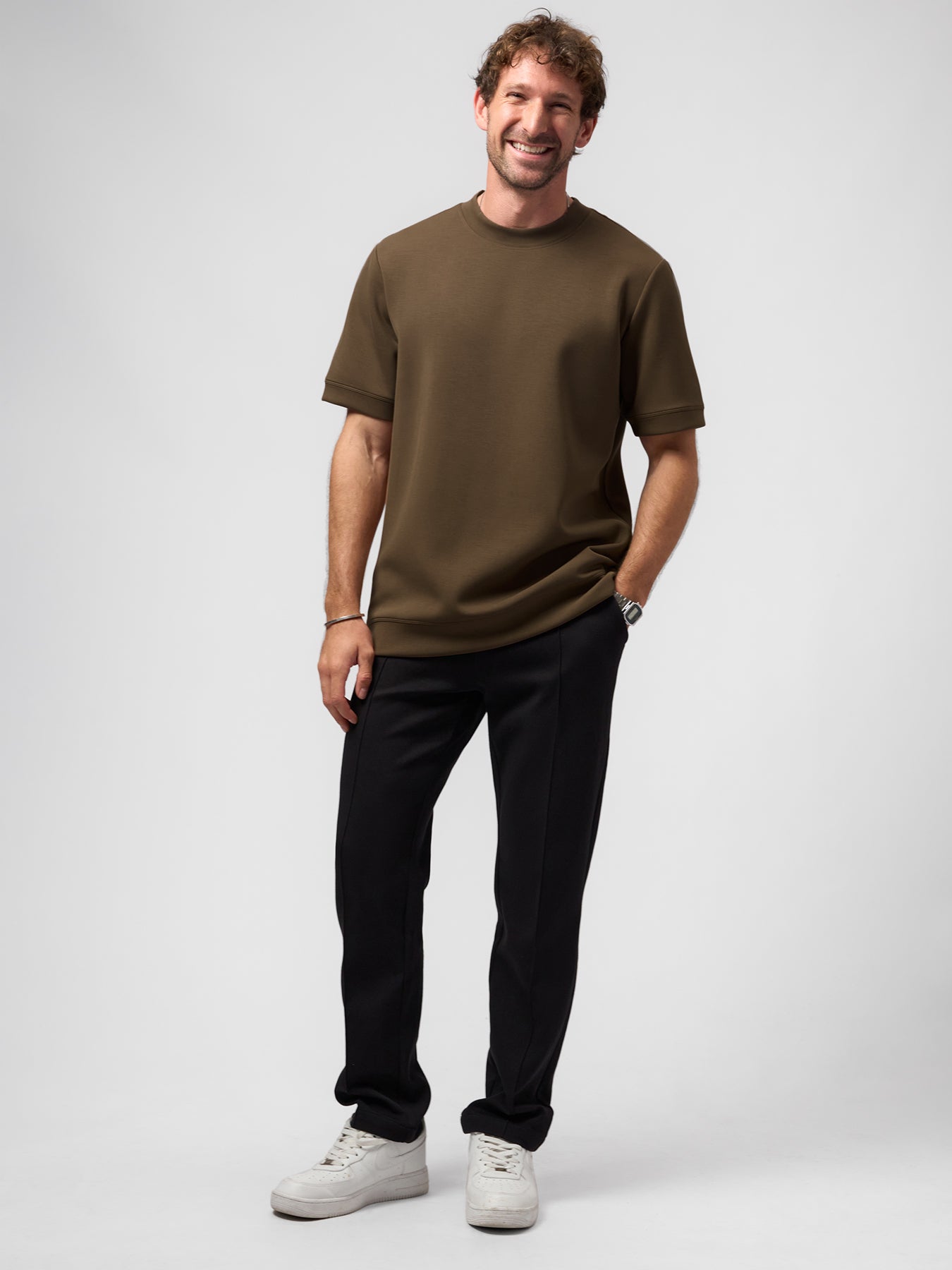Modal Blend Short Sleeve Tee: Classic Fit