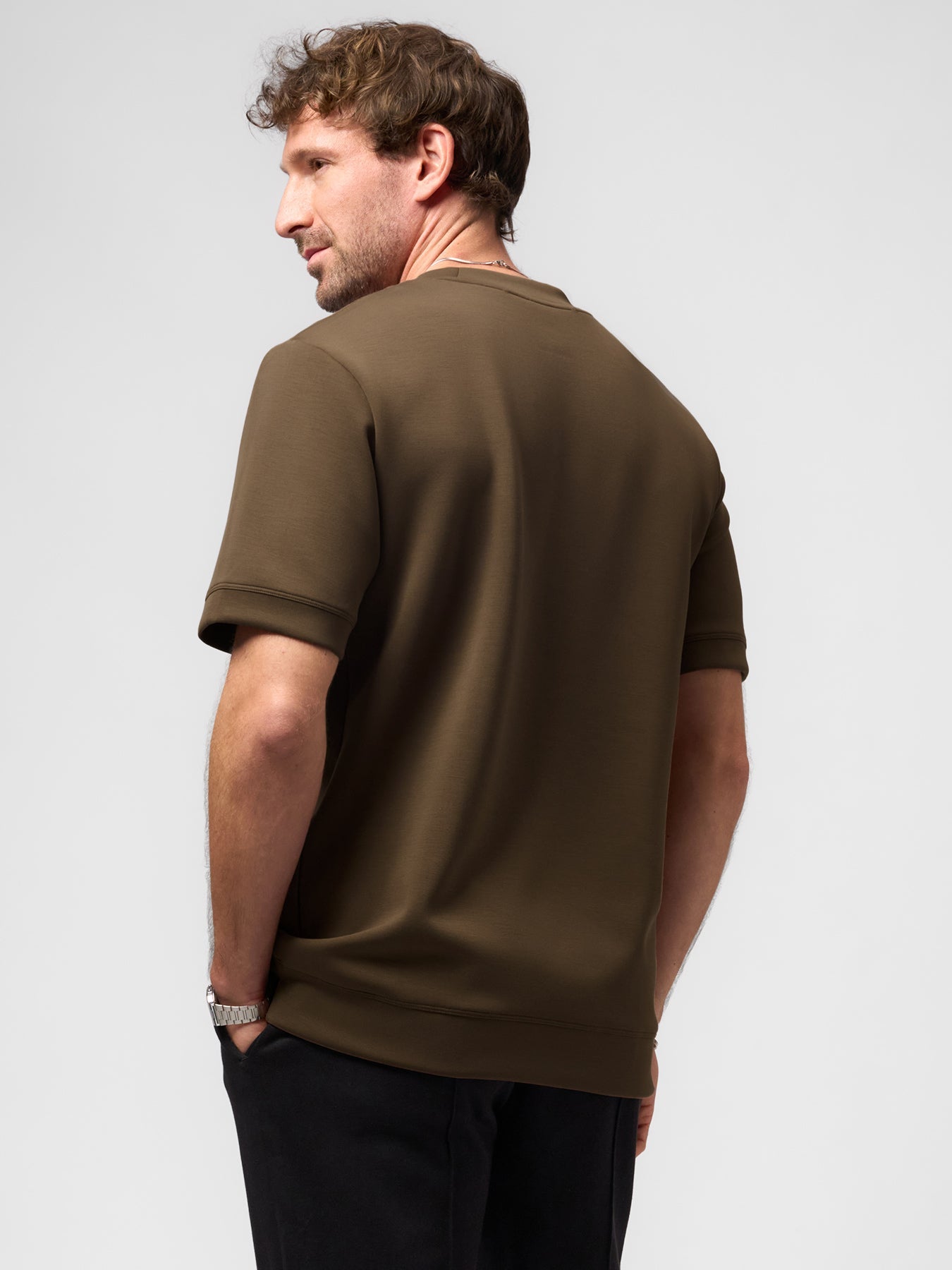 Modal Blend Short Sleeve Tee: Classic Fit