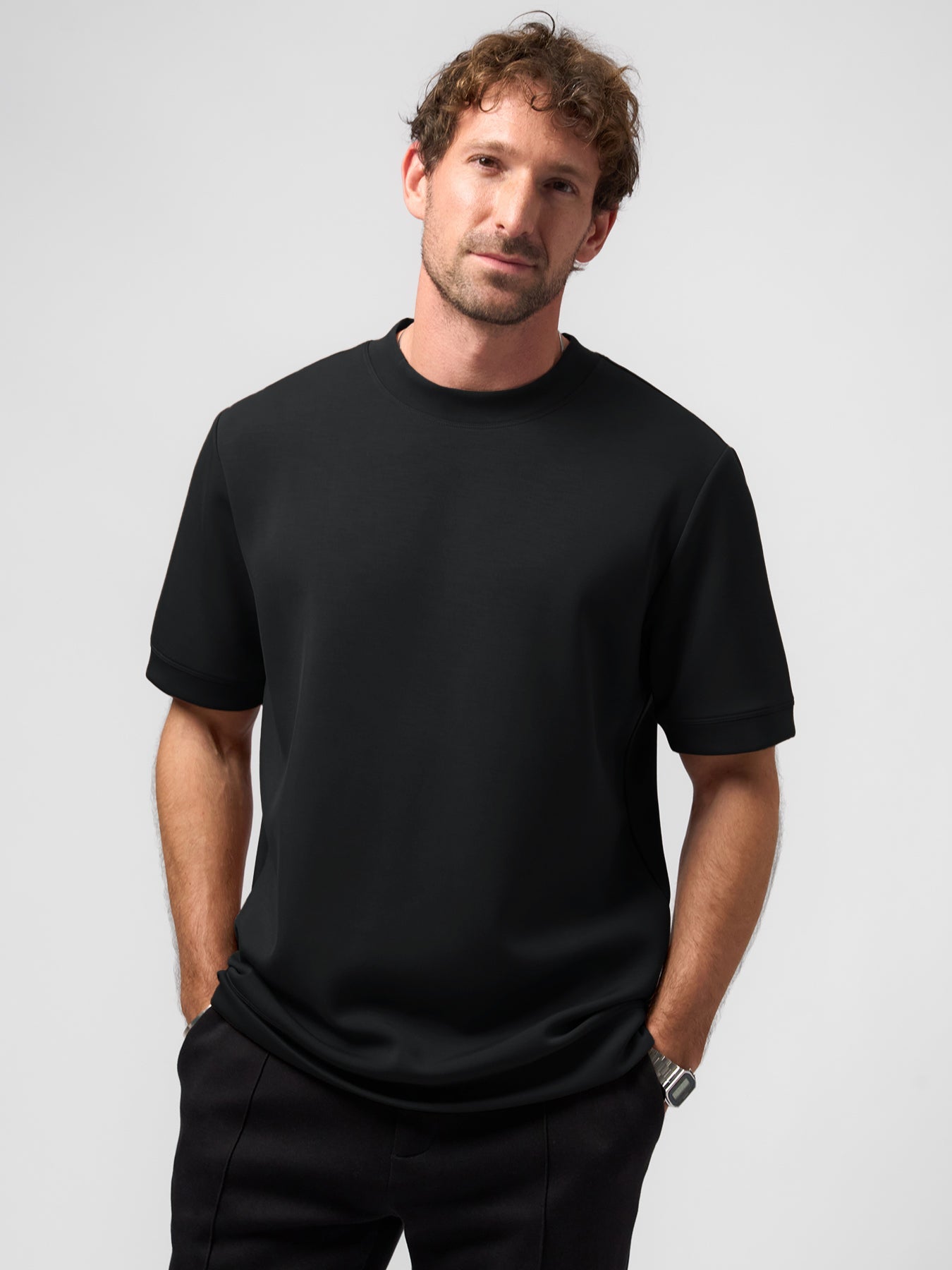 Modal Blend Short Sleeve Tee: Classic Fit