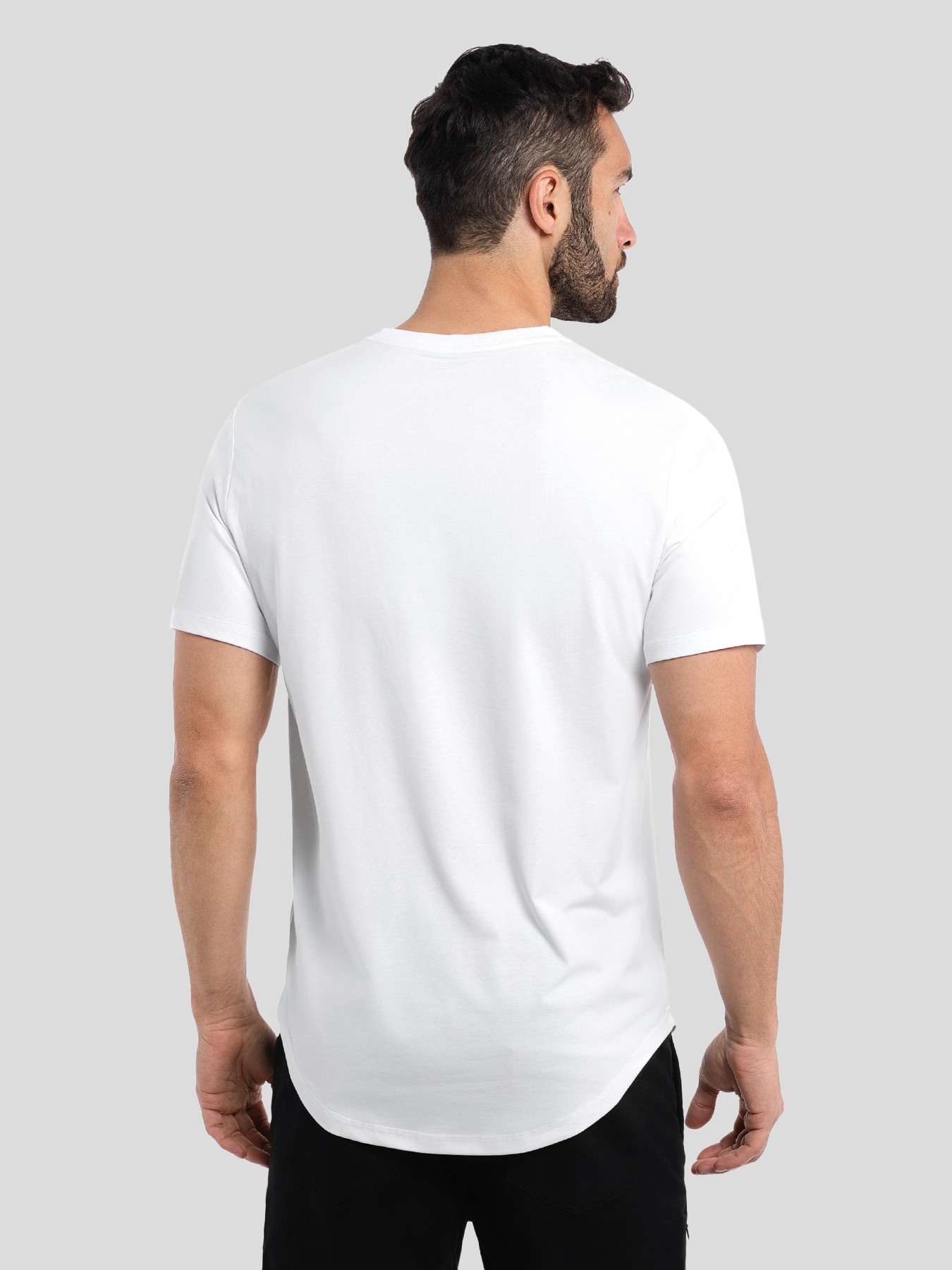 StayCool 2.0 V-neck Elongated Tee: Classic Fit