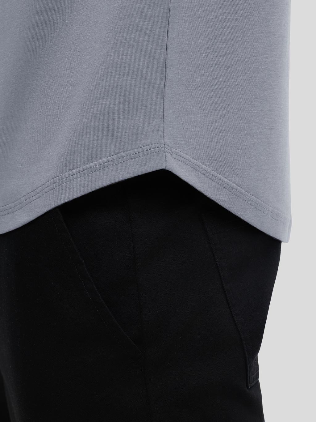 StayCool 2.0 V-neck Curve-Hem Tee: Classic Fit