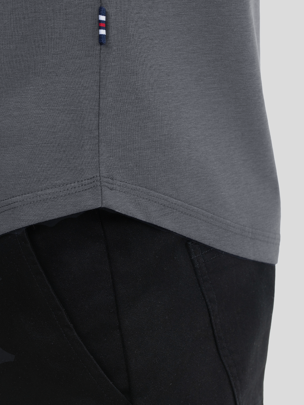 StayCool 2.0 V-neck Curve-Hem Tee: Classic Fit