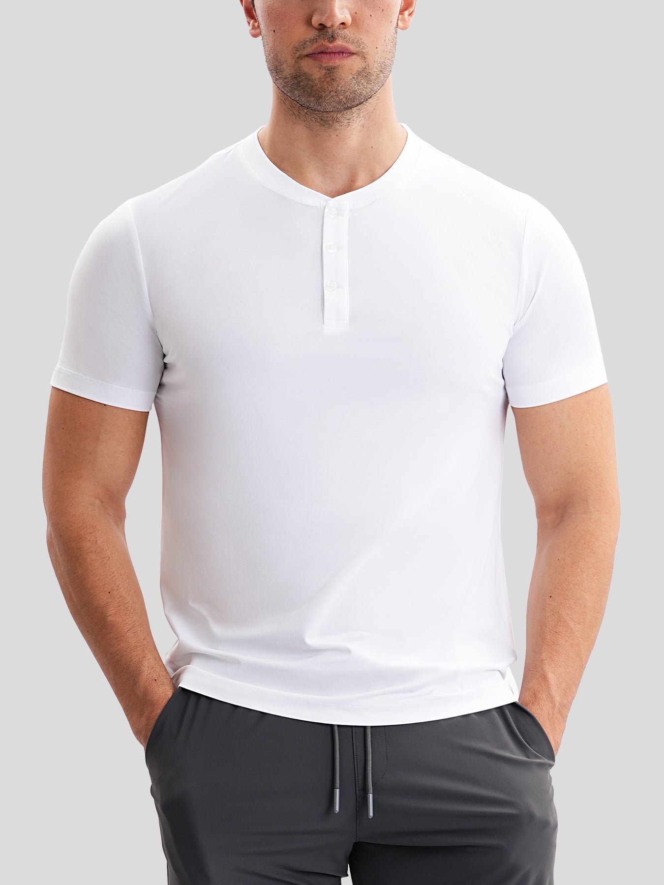 StayCool 2.0 Slim Fit Henley Shirt