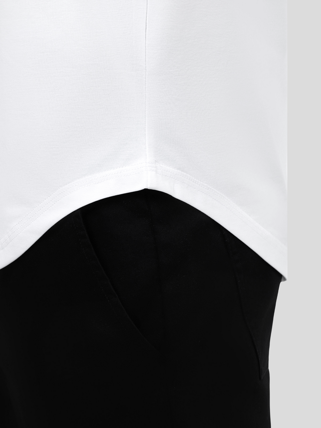 StayCool 2.0 V-neck Elongated Tee: Classic Fit