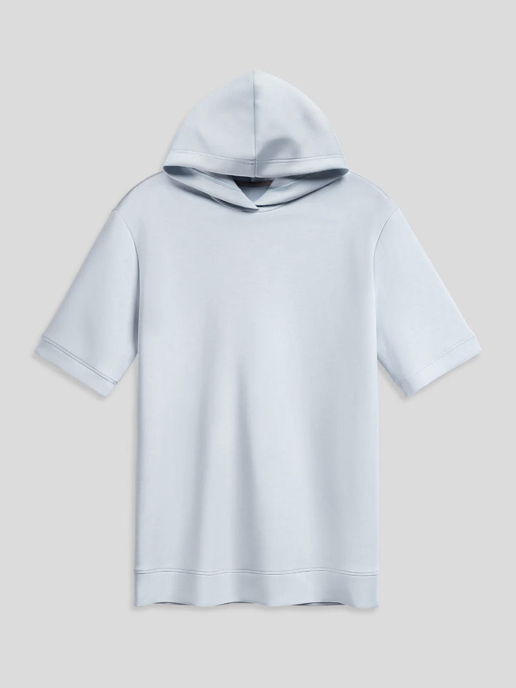 Modal Blend Short Sleeve Hoodie