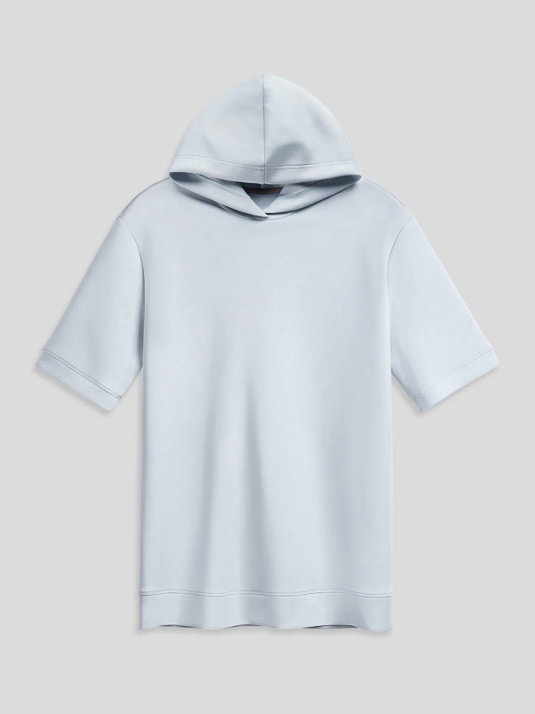 Modal Blend Short Sleeve Hoodie