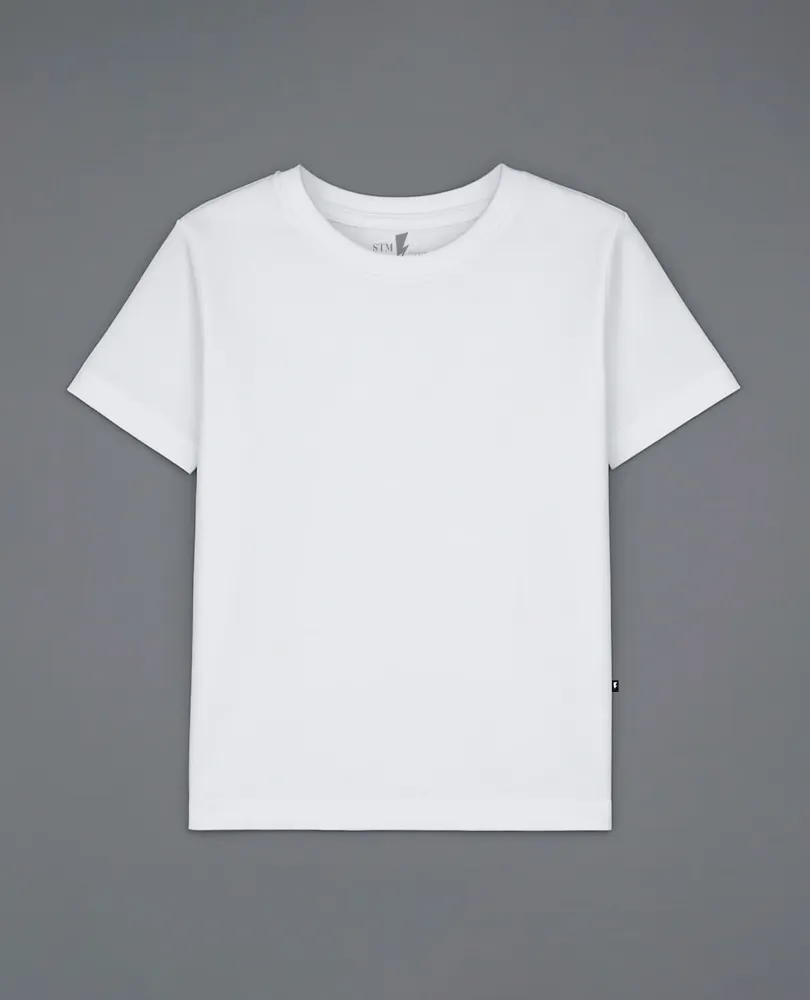 Generic White Crew Neck T-Shirt
