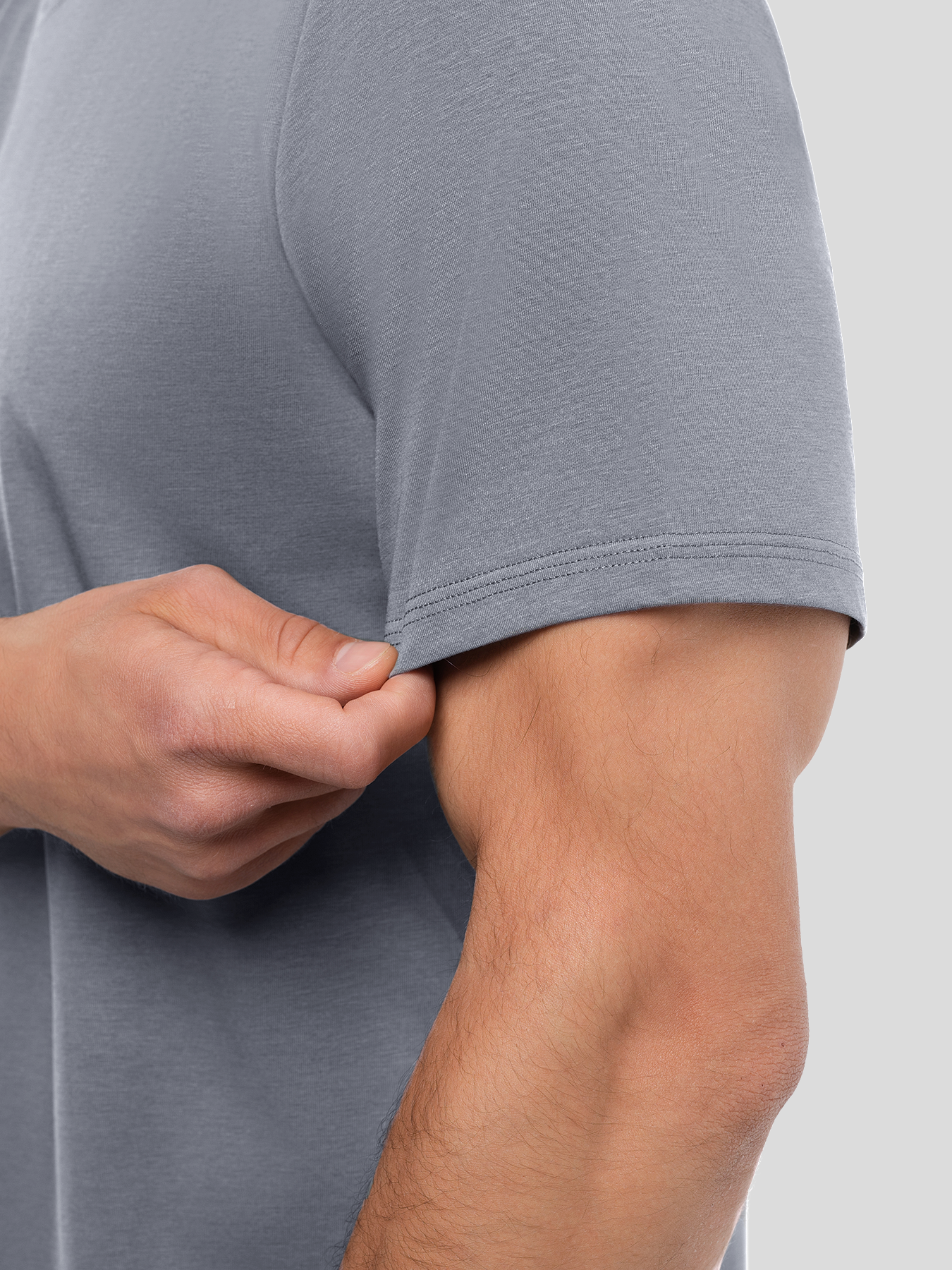 StayCool 2.0 V-neck Curve-Hem Tee: Classic Fit