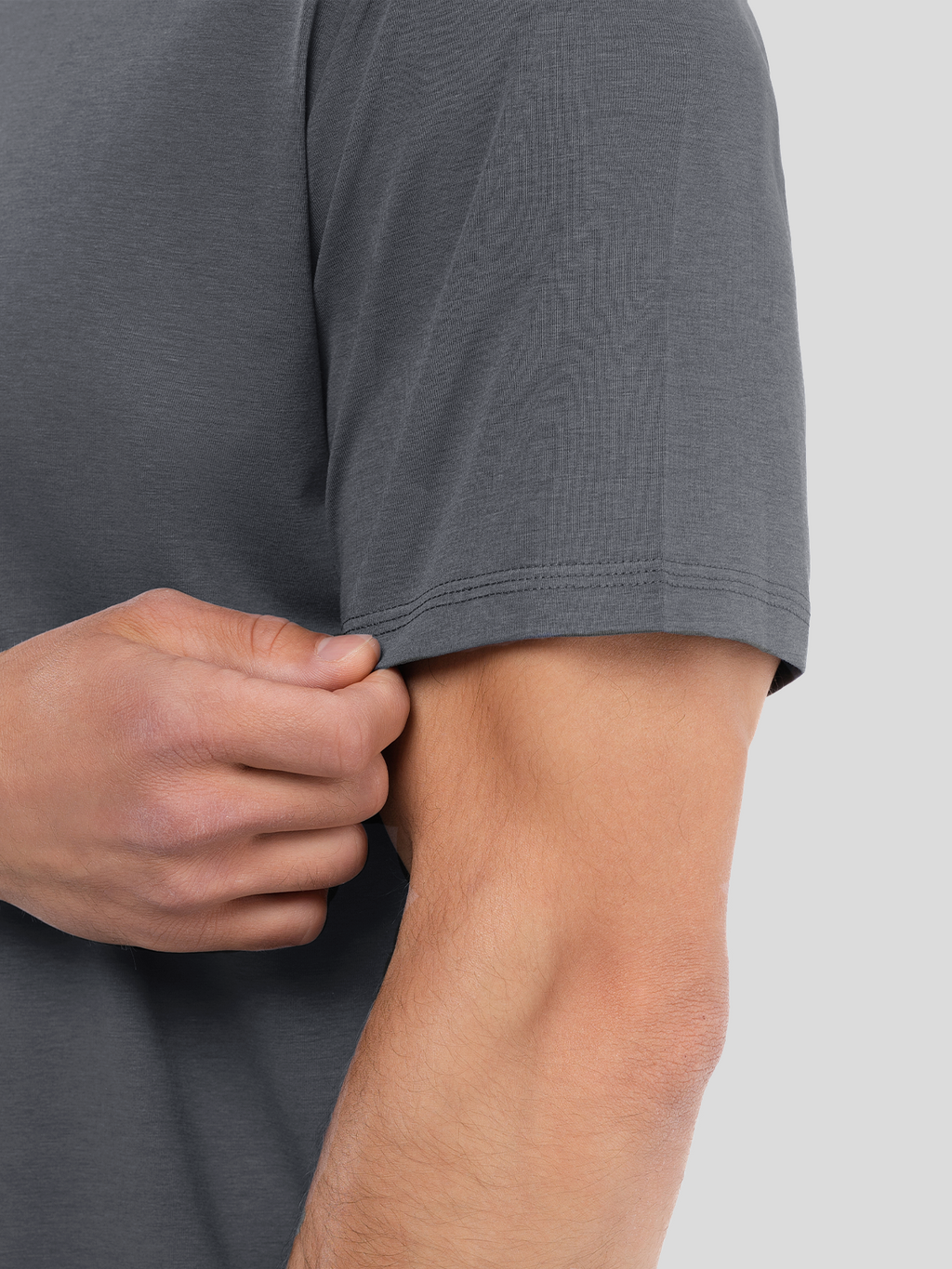 StayCool 2.0 V-neck Curve-Hem Tee: Classic Fit