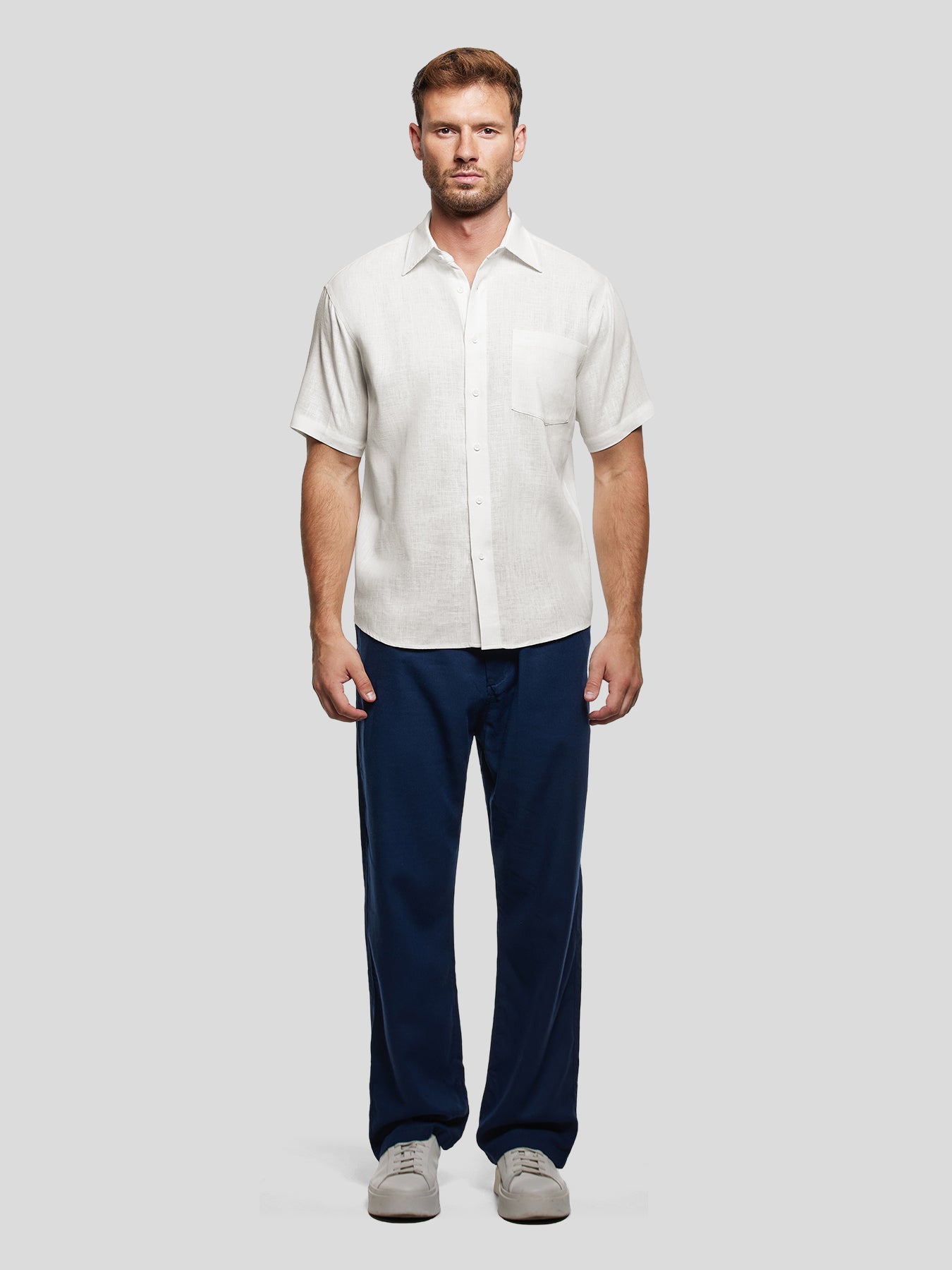DreamWear Italian Linen Short Sleeve Shirt