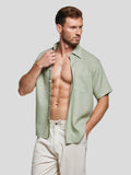 DreamWear Italian Linen Short Sleeve Shirt