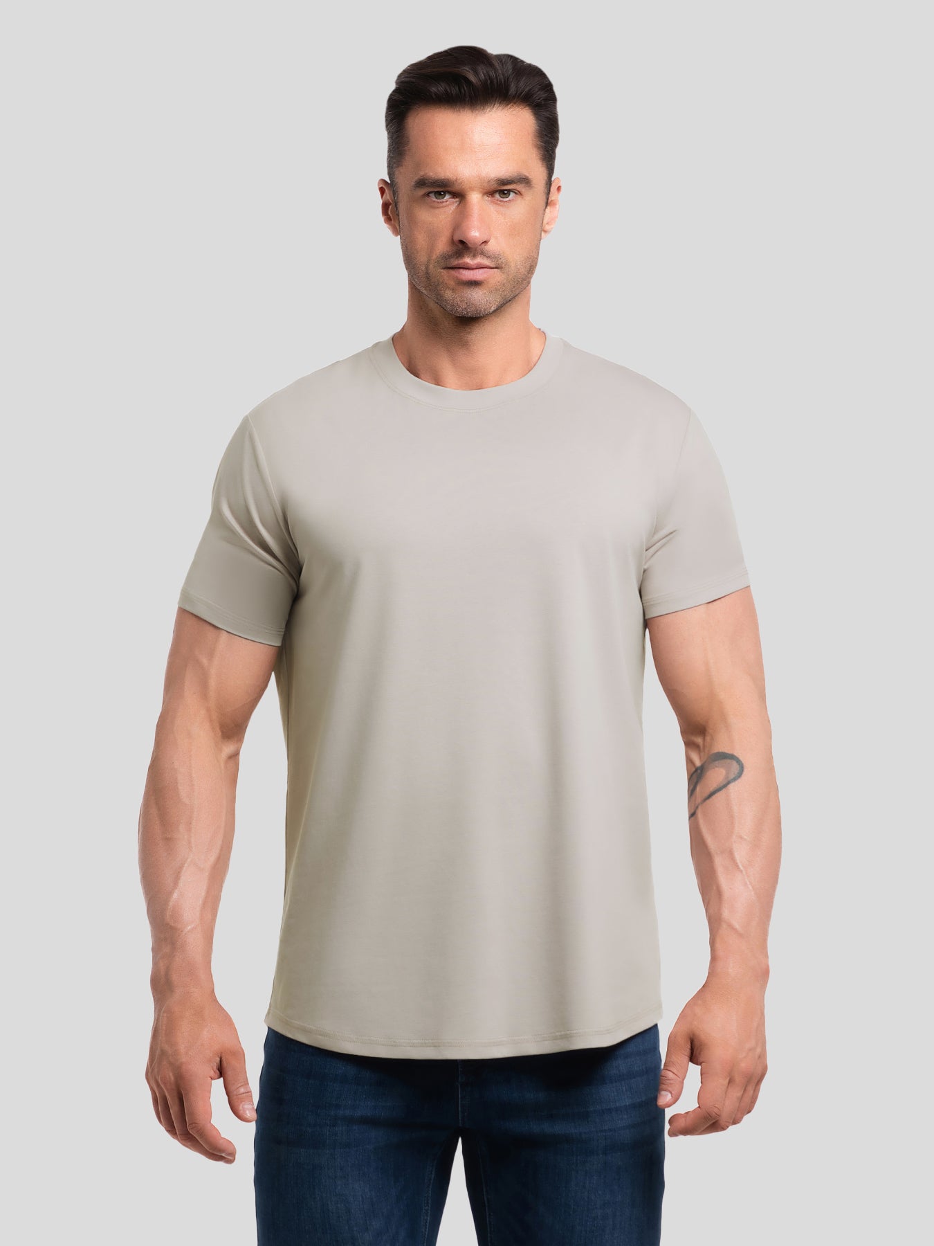 StayCool 2.0 Curve-Hem Tee: Slim-Fit