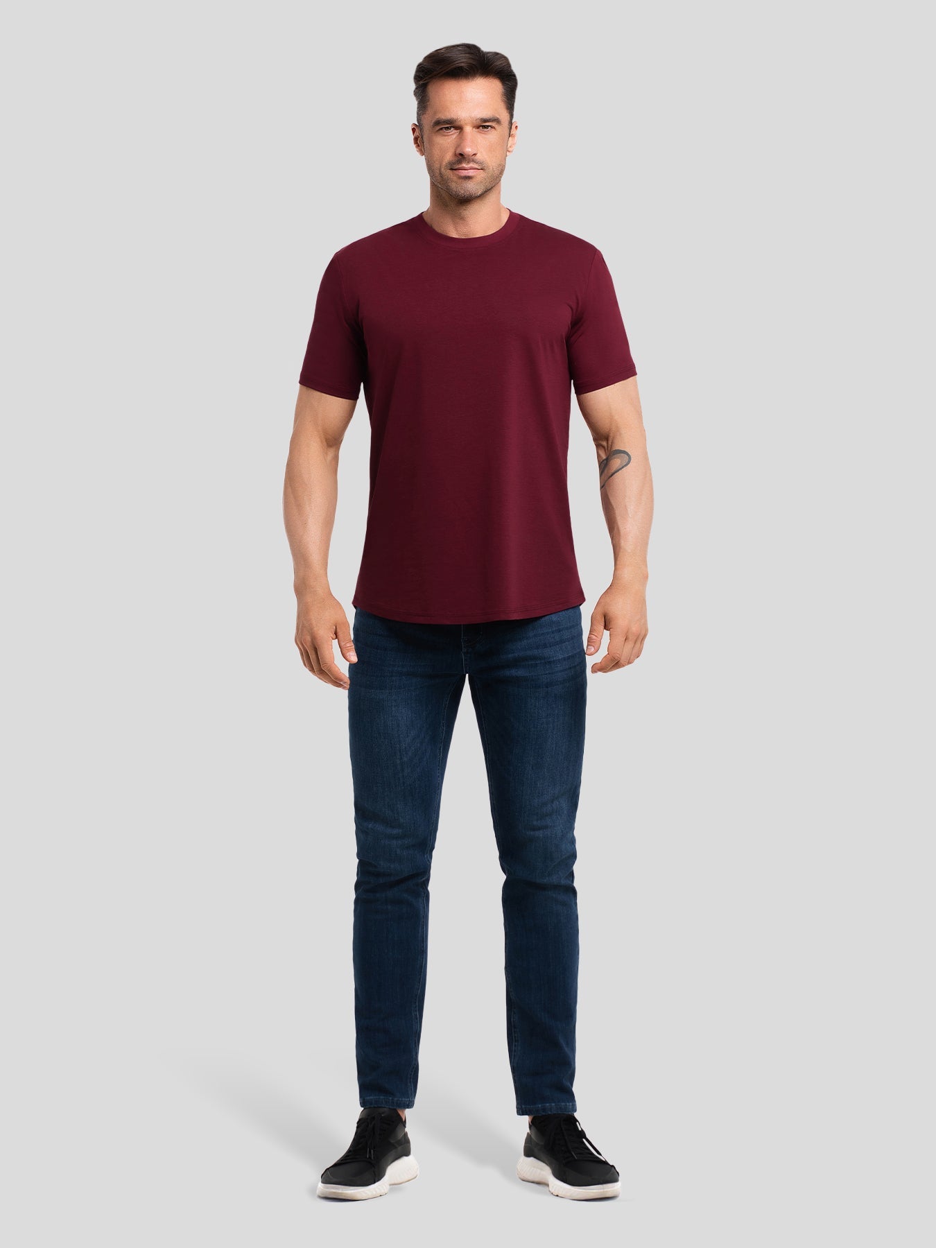 StayCool 2.0 Curve-Hem Tee: Slim-Fit