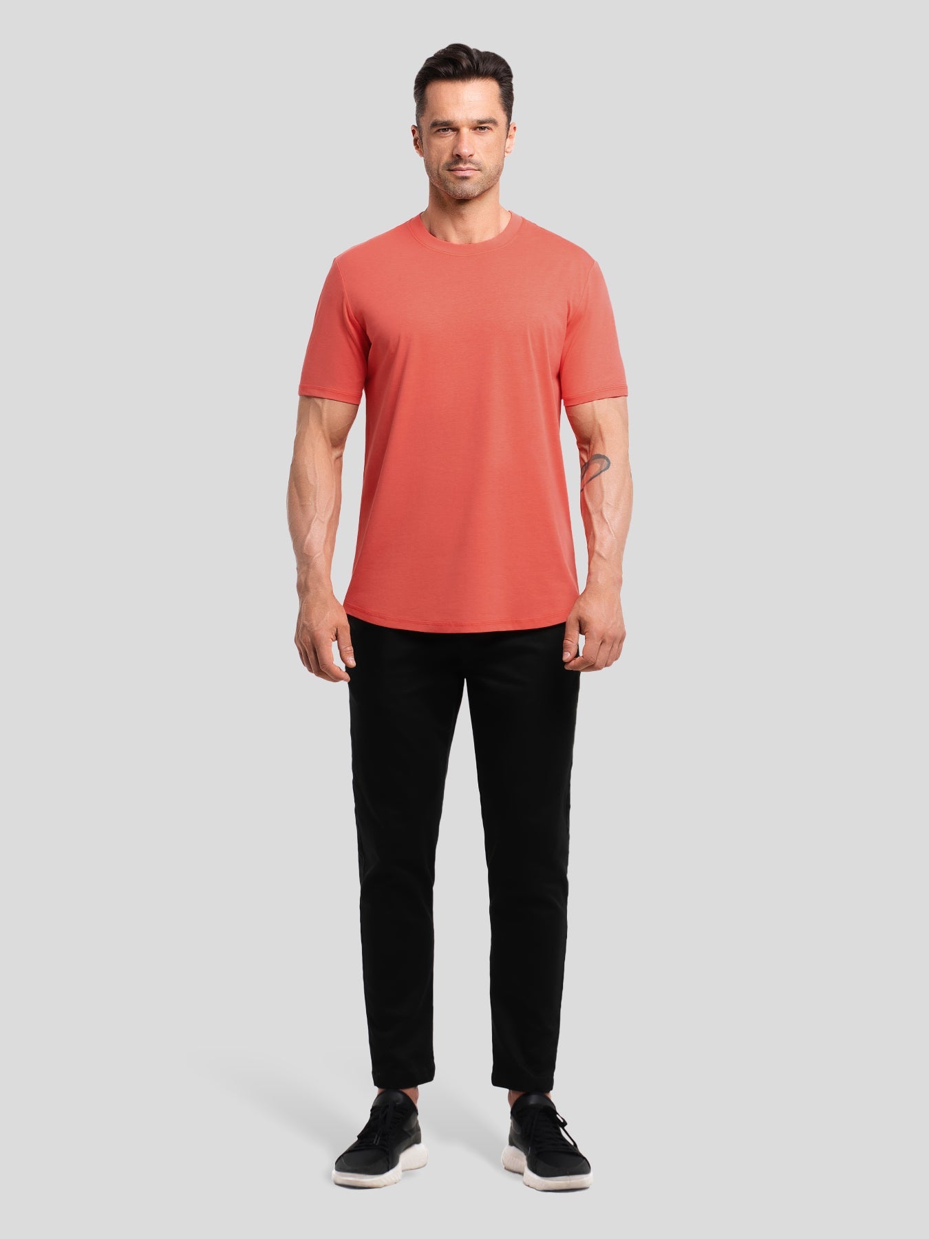 StayCool 2.0 Curve-Hem Tee: Slim-Fit