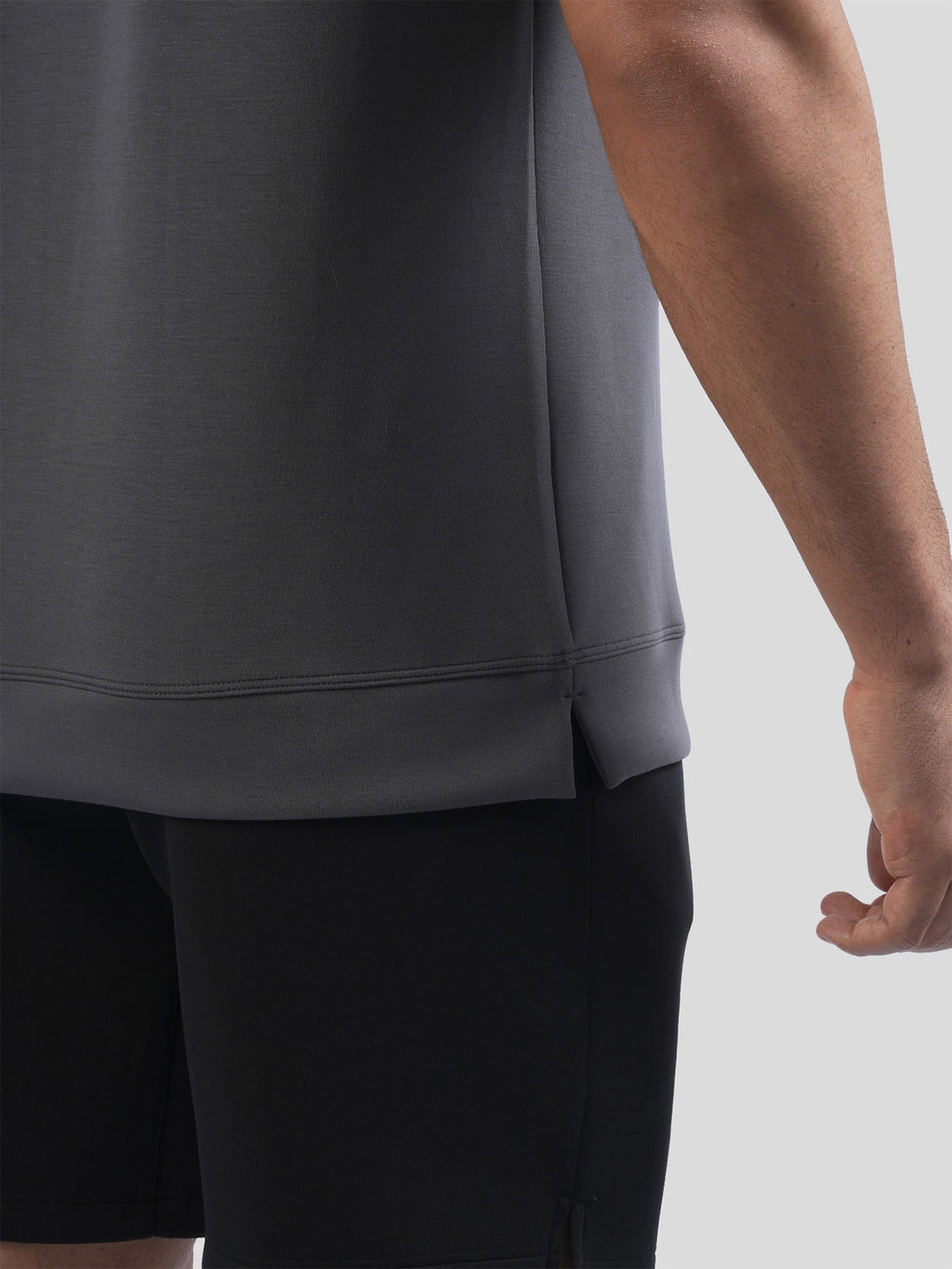 Modal Blend Short Sleeve Tee:Slim Fit