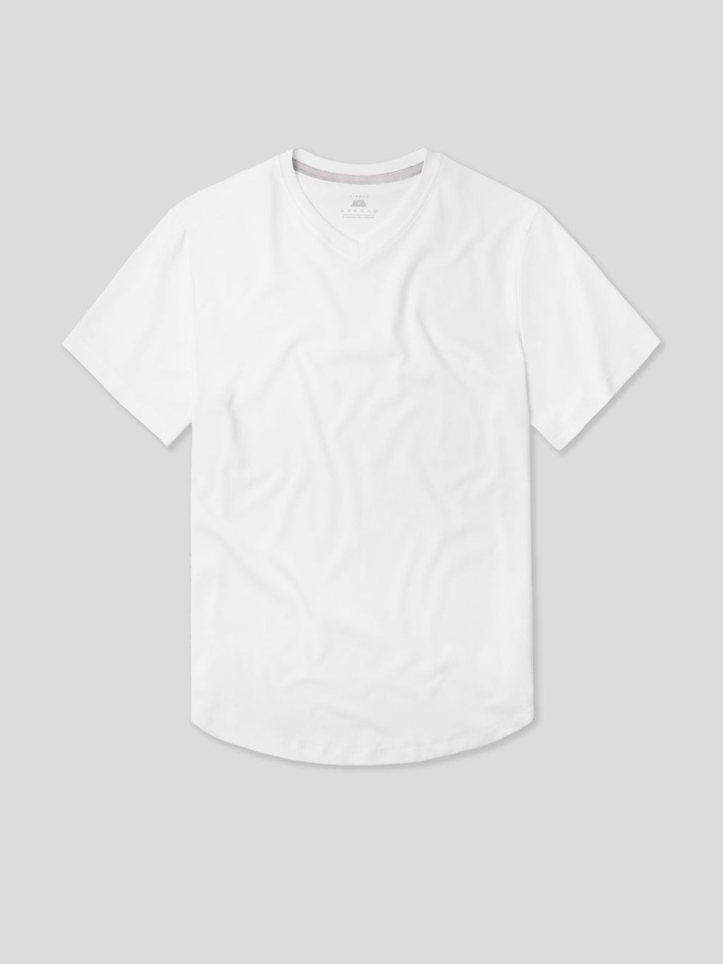 StayCool 2.0 V-neck Curve-Hem Tee: Slim Fit