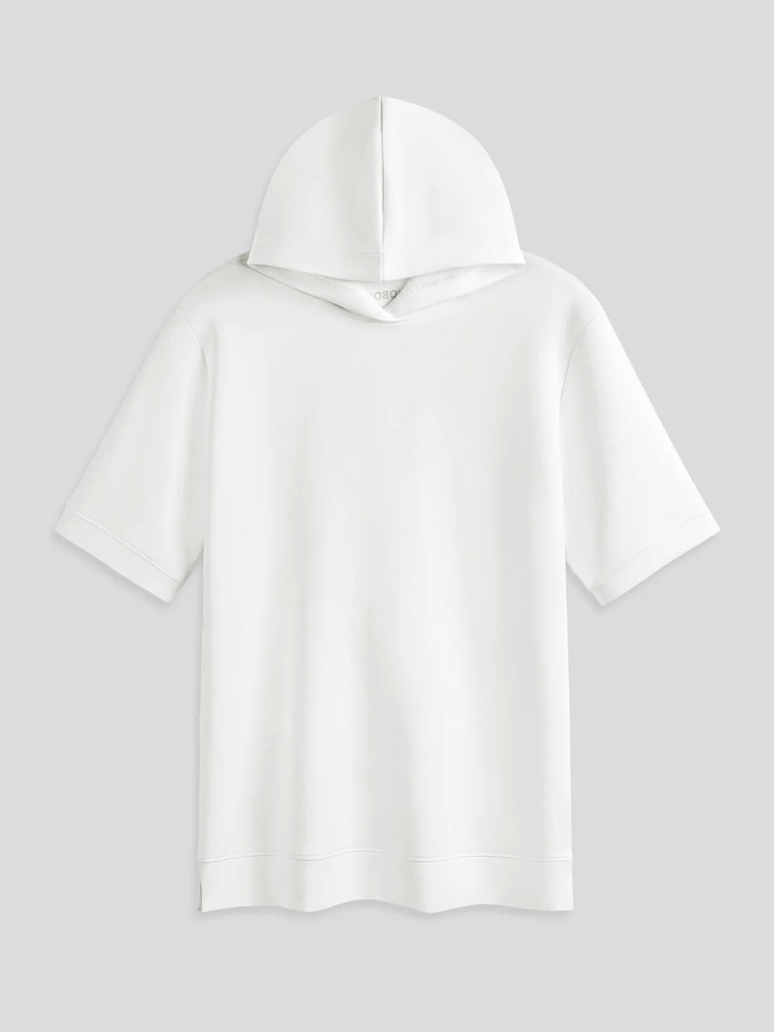 Modal Blend Short Sleeve Hoodie