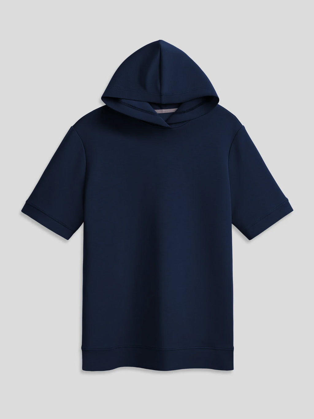 Modal Blend Short Sleeve Hoodie