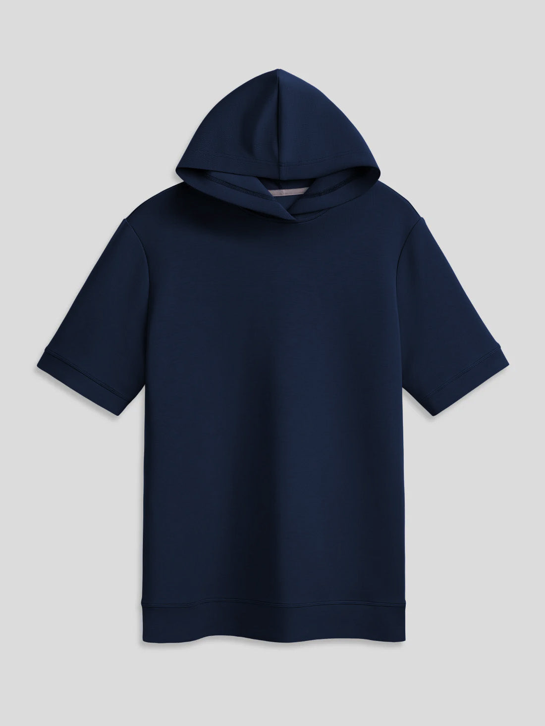 Modal Blend Short Sleeve Hoodie